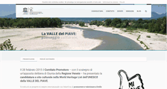 Desktop Screenshot of piaveunesco.org